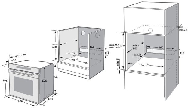 Духовой шкаф с СВЧ Kuppersberg HK 616 Black (preview 9)