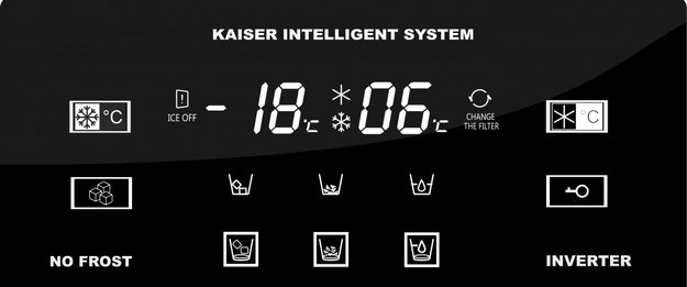 Холодильник Kaiser KS 90500 RS N (preview 2)