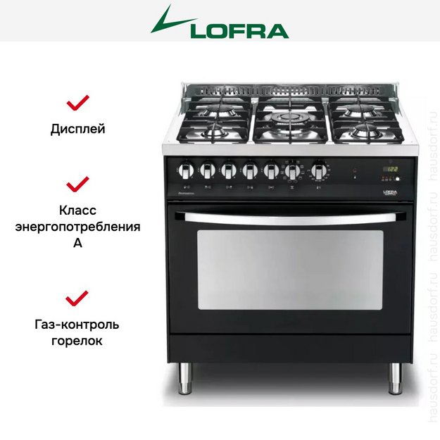 Варочный центр Lofra PNMG86MFT/C (preview 2)