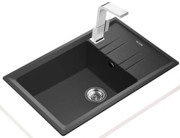 Мойка Teka Stone 60 S-TG 1B 1D darkgrey (фото 2) Мойка Teka Stone 60 S-TG 1B 1D darkgrey (preview 2)