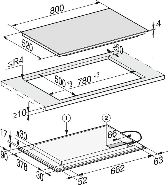 Варочная панель Miele KM 7576 FL 125 Gala Ed (preview 7)