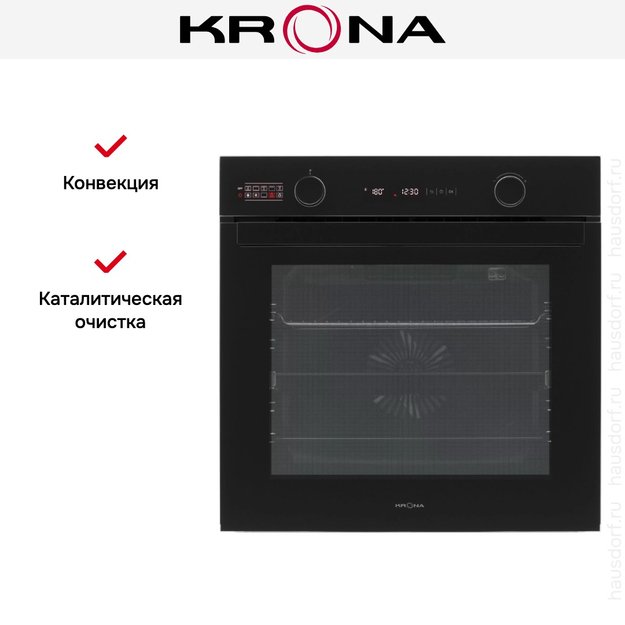 Духовой шкаф KRONA NERO max 60 BL/BL (preview 24)