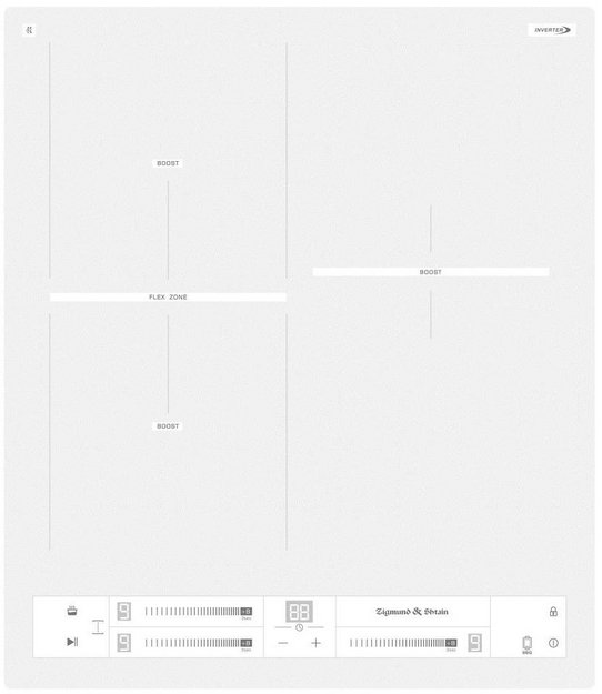 Стеклокерамическая варочная панель Zigmund & Shtain CI 24.4 W (preview 1)