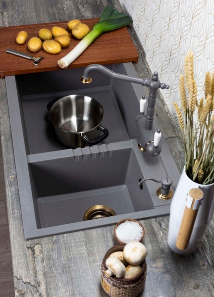 Мойка Omoikiri TEDORI 86-2-LB-CH (preview 2)