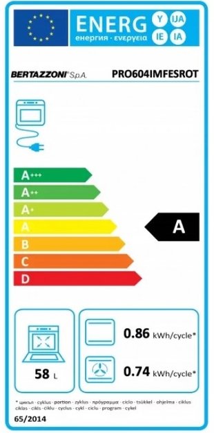 Варочный центр Bertazzoni PRO60 4 IMFE S ROT (preview 6)