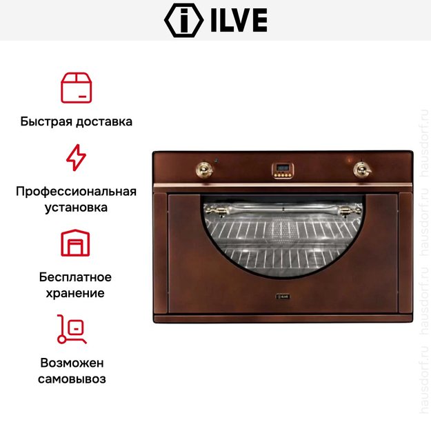 Духовой шкаф Ilve 900-AMP Ant/C (preview 6)