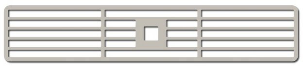 Декоративная решётка для варочных панелей Kuppersbusch DK 8591 (preview 1)