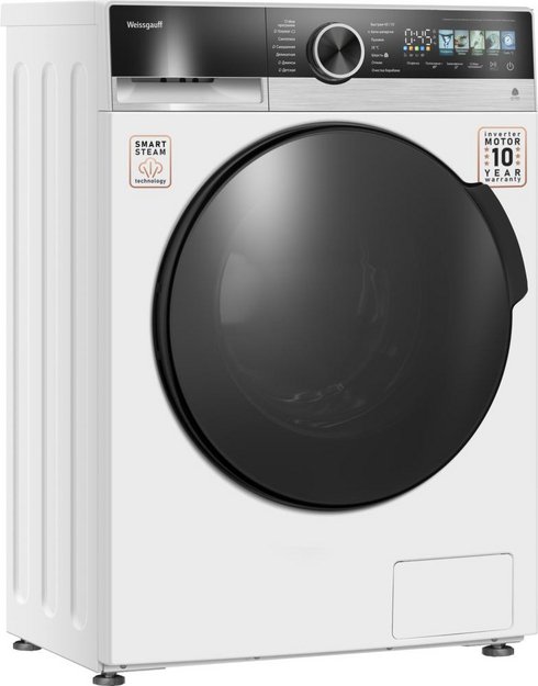 Стиральная машина Weissgauff WM 40127 Color Touch Inverter Steam (preview 3)