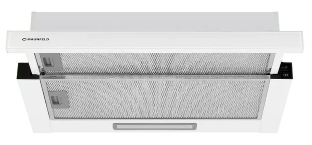 Встраиваемая вытяжка Maunfeld Clyde 50 белое стекло (preview 3)