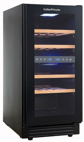 Встраиваемый под столешницу винный шкаф CellarPrivate CP027-2TBH (preview 6)