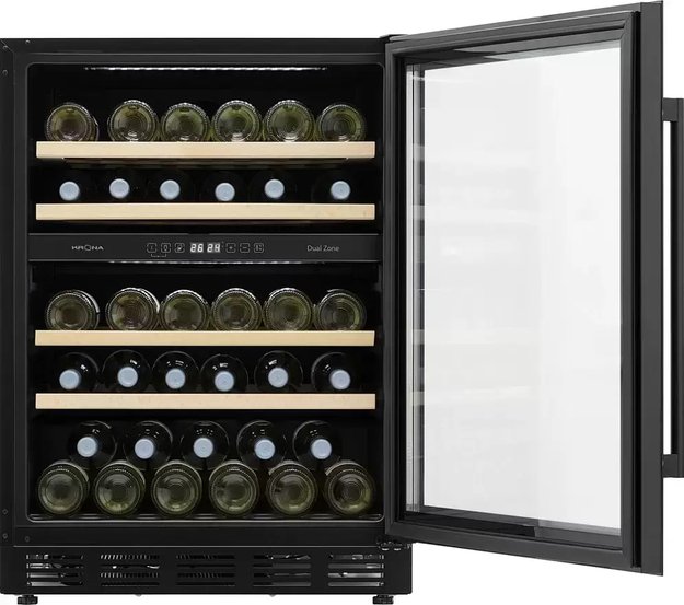Встраиваемый винный шкаф Krona BADEN 82/46 BL (preview 3)