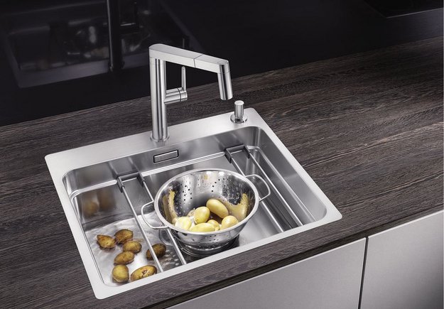 Мойка BLANCO ETAGON 500-IF/A нержавеющая сталь, клапан-автомат (preview 4)