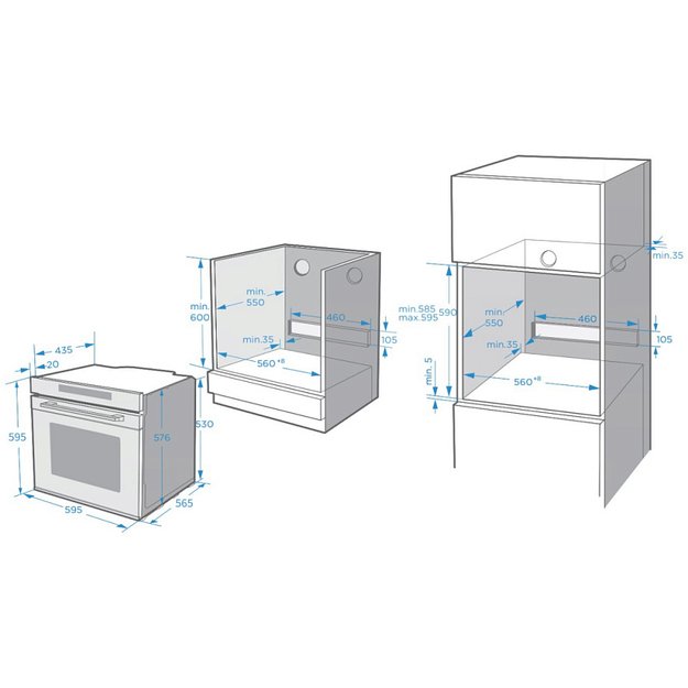 Электрический духовой шкаф Korting OKB 1331 GNBX (preview 6)