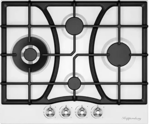 Газовая варочная панель Kuppersberg FS 610 W Silver (preview 1)