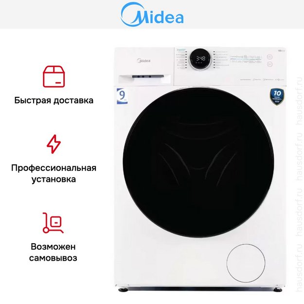 Стиральная машина Midea MF200W90WBS/W-RU (preview 8)