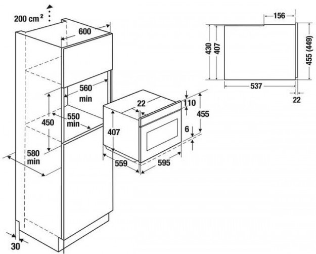 Компактный духовой шкаф с паром Kuppersbusch CBD 6550.0 G3 Silver Chrome (preview 4)