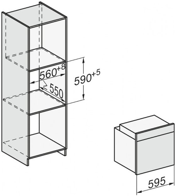 Духовой шкаф Miele H 2265-1 BP EDST/CLST новый с витрины (preview 3)