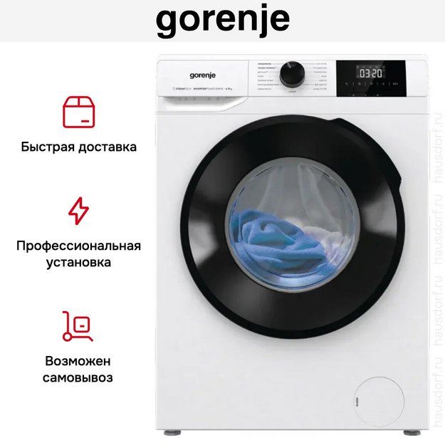 Стиральная машина Gorenje W1NGPI72SBS/C (preview 8)