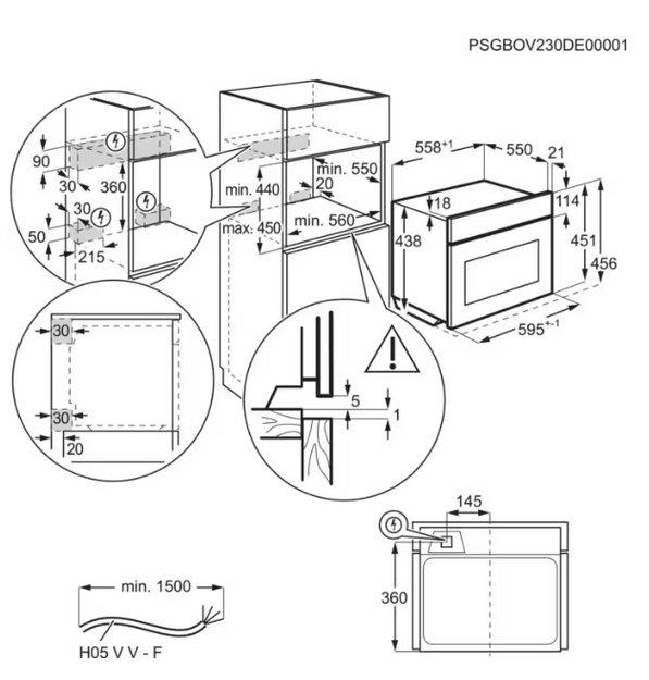 Встраиваемая микроволновая печь AEG NKM7N721B (preview 10)