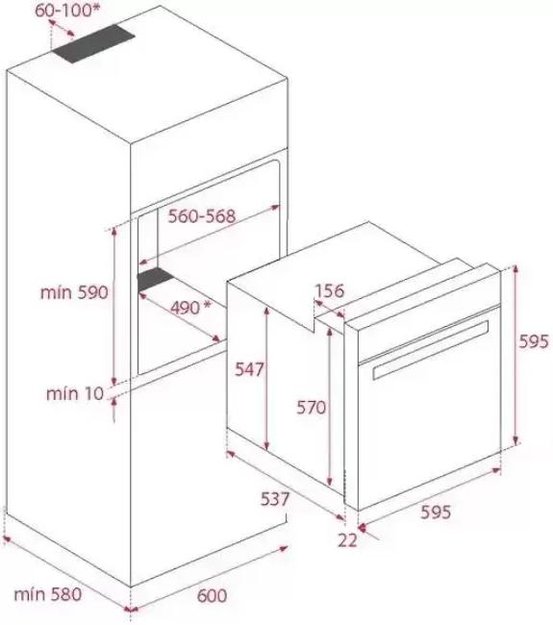 Духовой шкаф Kuppersberg FH 611 B (preview 7)