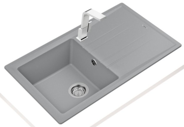 Мойка Teka Stone 50 B-TG metallic grey (фото 2) Мойка Teka Stone 50 B-TG metallic grey (preview 2)