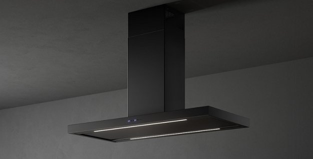 Вытяжка Falmec PLANE ISOLA BLACK 120 PLUS (preview 1)