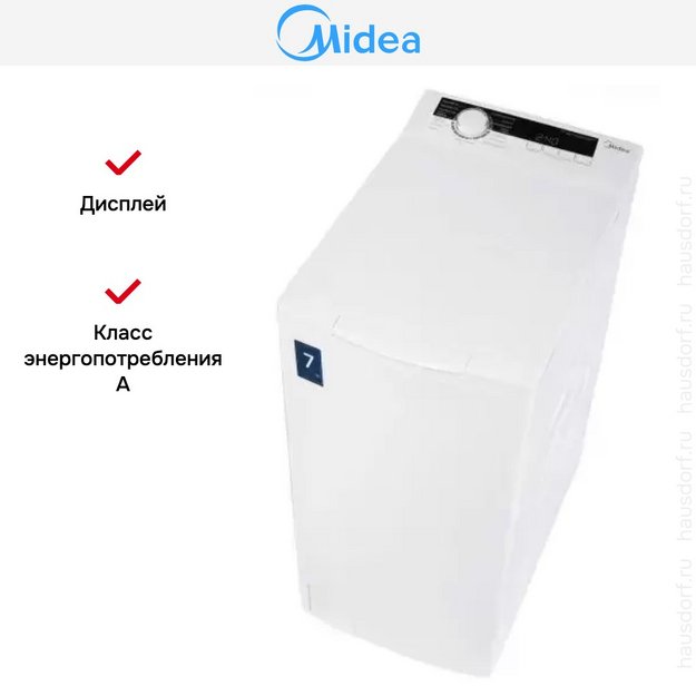 Стиральная машина Midea MFE05W70/W-RU (preview 7)