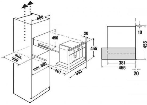 Встраиваемая кофемашина Kuppersbusch CKV 6550.0 G2 Black Chrome (preview 2)