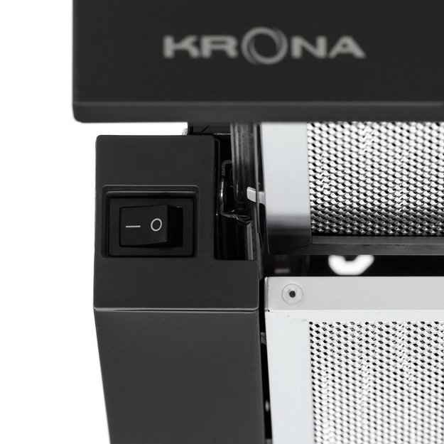 Встраиваемая вытяжка Krona KAMILLA T 600 BLACK (1 мотор) (preview 9)