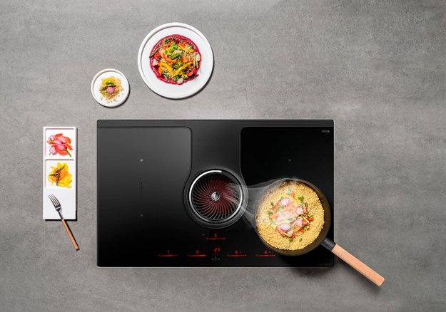 Варочная панель с вытяжкой Elica NIKOLATESLA ONE HP RAW BR/A/83 (preview 3)