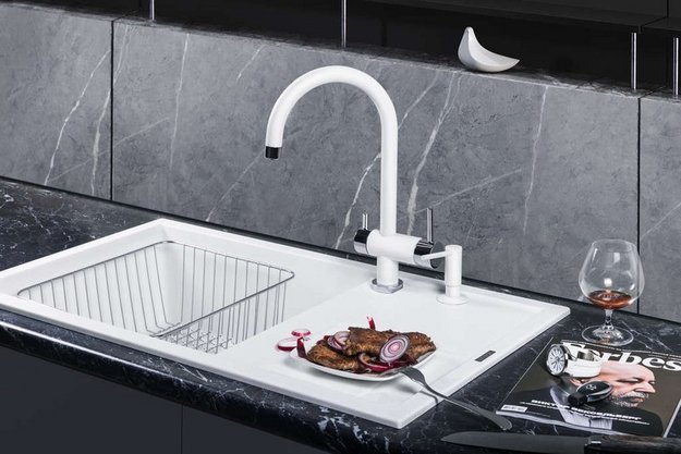 Мойка Omoikiri Sumi 86-WH (preview 3)