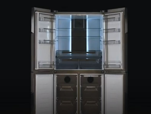 Двухкамерный холодильник Vestfrost VF 201 EB (video 2)