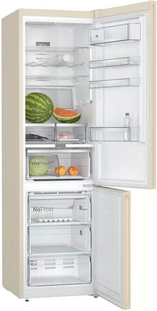 Холодильник с нижней морозильной камерой BOSCH KGN39AK32R (фото 2) Холодильник с нижней морозильной камерой BOSCH KGN39AK32R (preview 2)