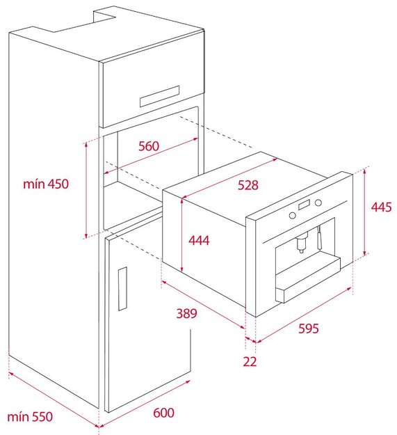 Встраиваемая кофемашина Teka CLC 855 GM NIGHT RIVER BLACK (preview 8)