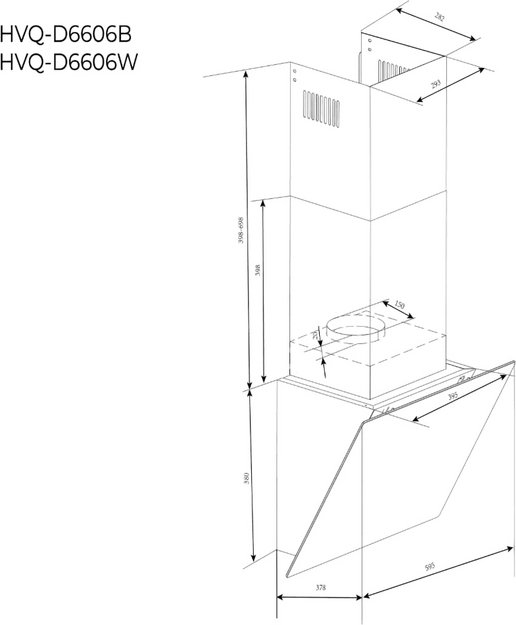 Вытяжка Haier HVQ-D6606B (preview 8)