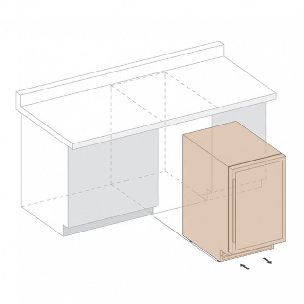 Встраиваемый винный шкаф Dunavox DAUF-39.121DMB (preview 5)