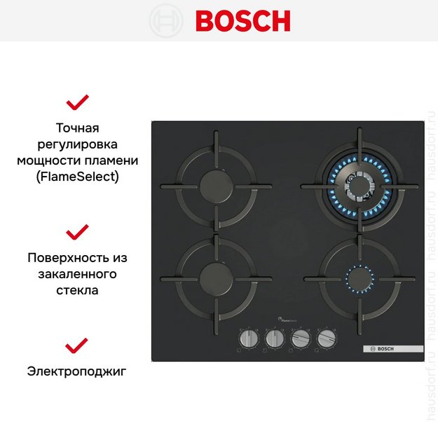 Газовая варочная панель Bosch PPH6A6I10 (preview 6)