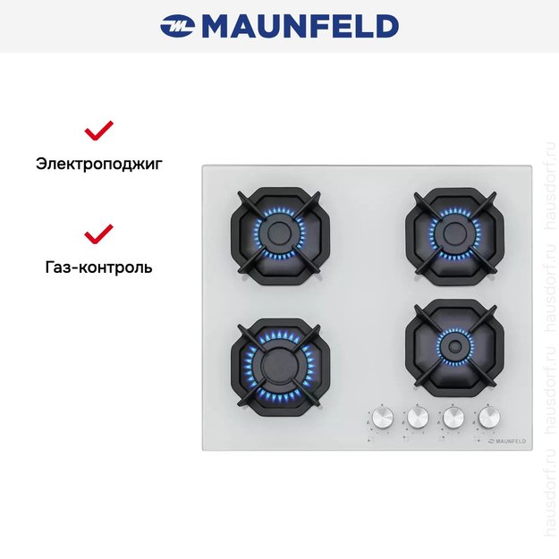 Газовая варочная панель MAUNFELD EGHG.64.2CW\G (preview 18)