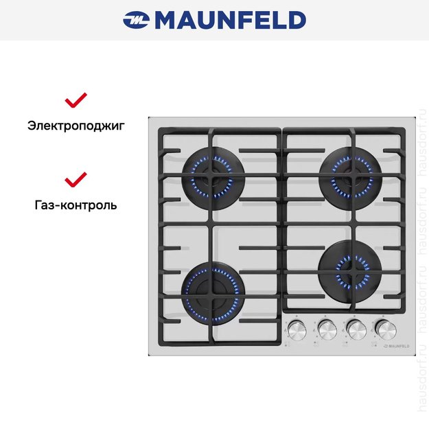 Газовая варочная панель MAUNFELD EGHG.64.6CW/G (preview 24)