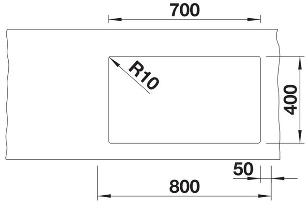 Мойка BLANCO SUBLINE 700-U Level Silgranit мягкий белый (preview 4)