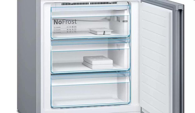 Холодильник с нижней морозильной камерой BOSCH KGN49LB20R (фото 6) Холодильник с нижней морозильной камерой BOSCH KGN49LB20R (preview 6)