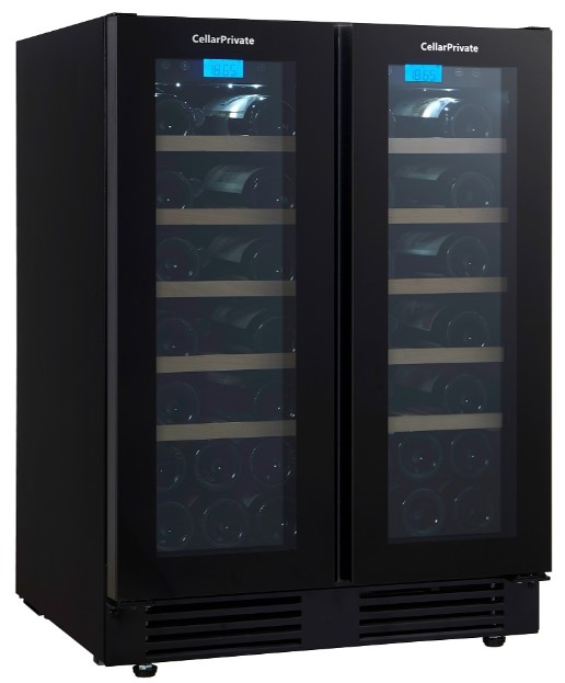 Встраиваемый под столешницу винный шкаф CellarPrivate CP042-2TBH (preview 4)