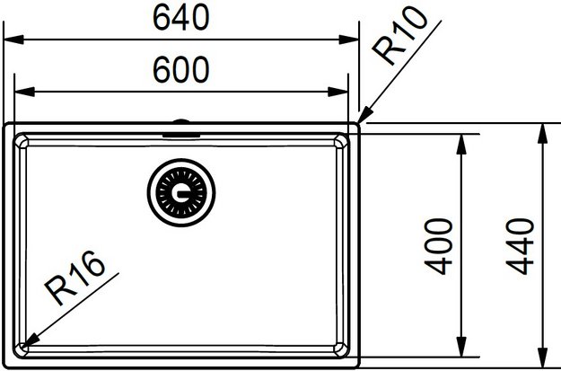Мойка Franke FEX 110-60 сталь (preview 5)