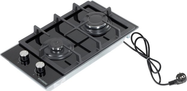 Газовая варочная панель Hyundai HHG 3235 BG (preview 2)