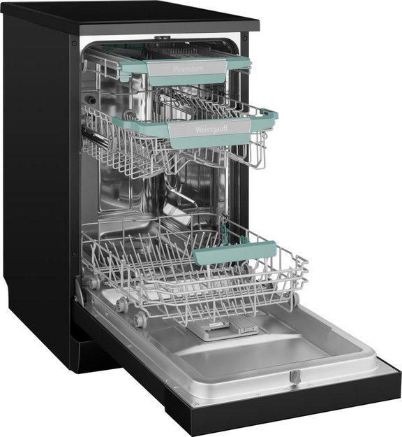 Посудомоечная машина Weissgauff DW 4539 Inverter Touch AutoOpen Black (preview 8)