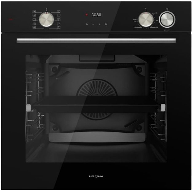 Электрический духовой шкаф с паром KRONA NEBULA steam 60 BL (preview 1)