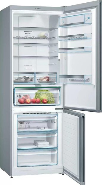 Холодильник с нижней морозильной камерой BOSCH KGN49LB20R (фото 2) Холодильник с нижней морозильной камерой BOSCH KGN49LB20R (preview 2)