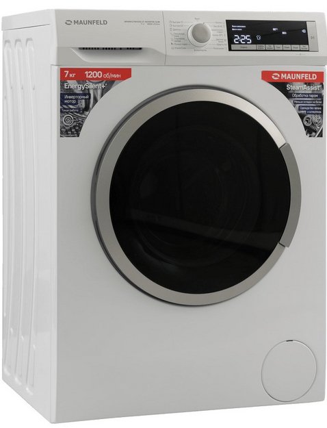 Стиральная машина Maunfeld MFWM127WH200 ST INVERTER SLIM (preview 3)
