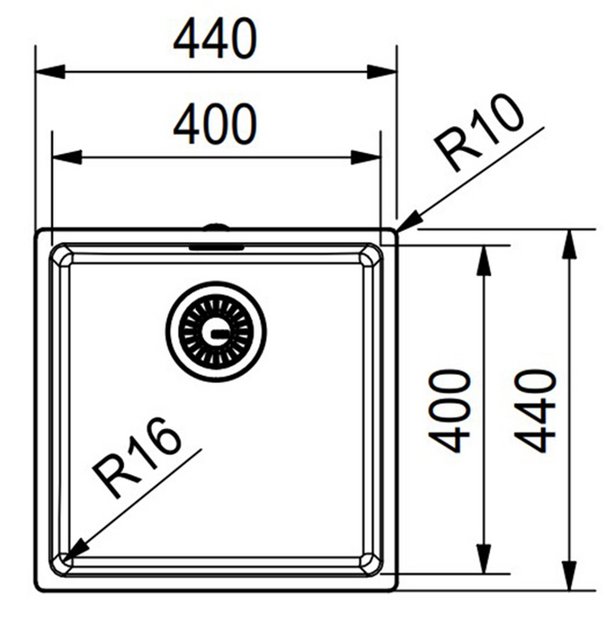 Мойка Franke FEX 210-40 сталь (preview 3)