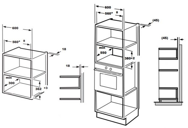 Встраиваемая микроволновая печь Schaub Lorenz SLM EY22D (preview 11)
